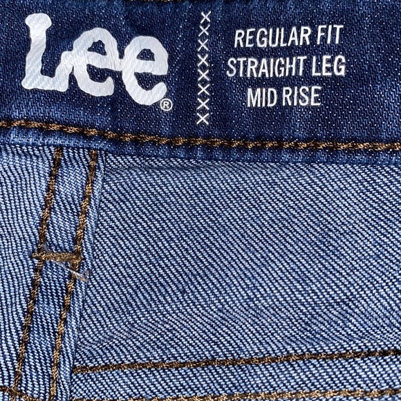 Womens 8 Lee’s Original Regular Fit Mid-Rise Denim Jeans - Picture 4 of 6